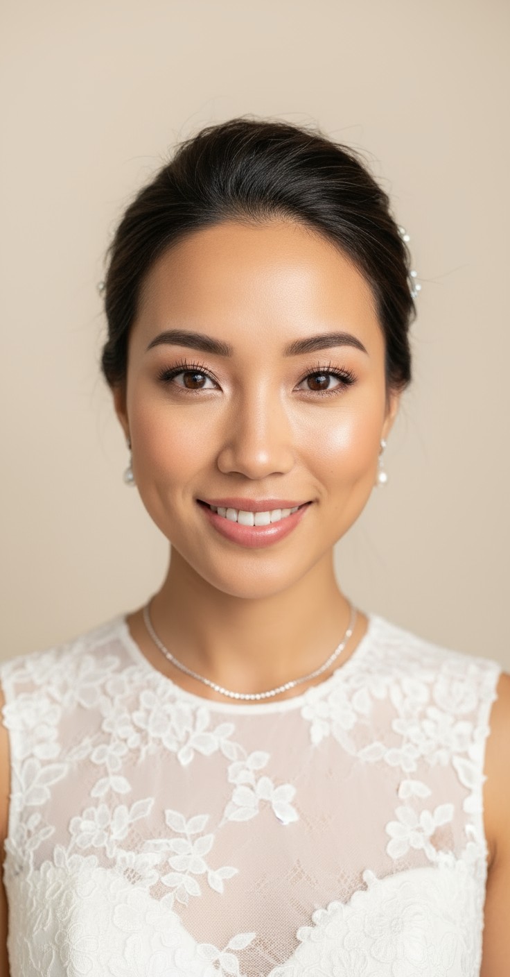 After French Hairstyle For Wedding